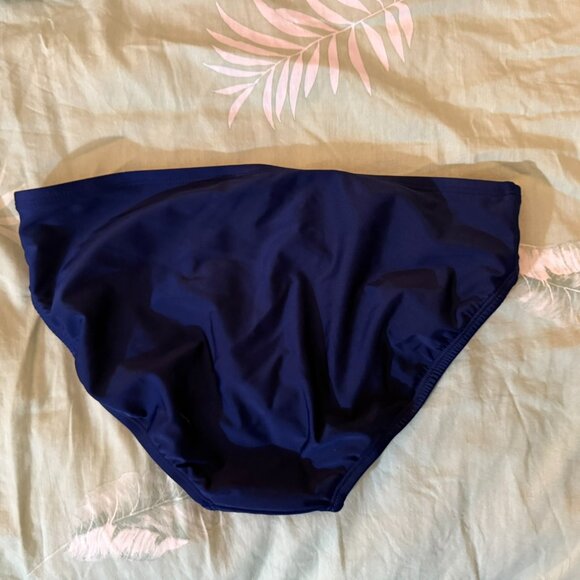 Shade & Shore navy blue swim bottom - size small - Picture 2 of 4